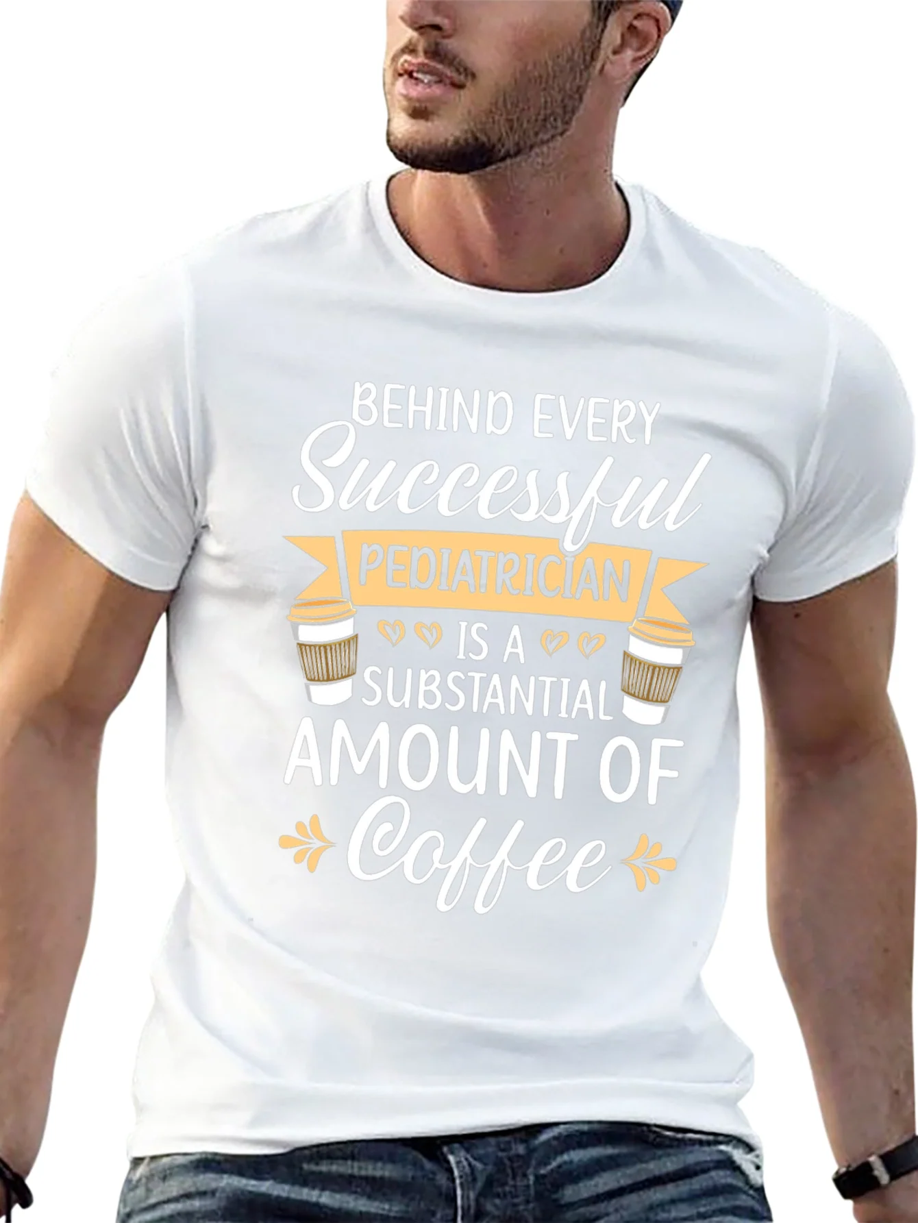 Pediatrician Coffee T-Shirt - Gift for Doctors