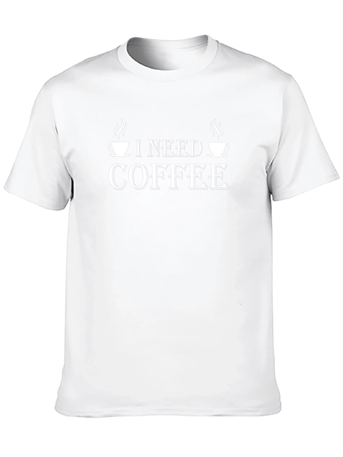 I Need Coffee Graphic T-Shirt -  Coffee Lover Tee